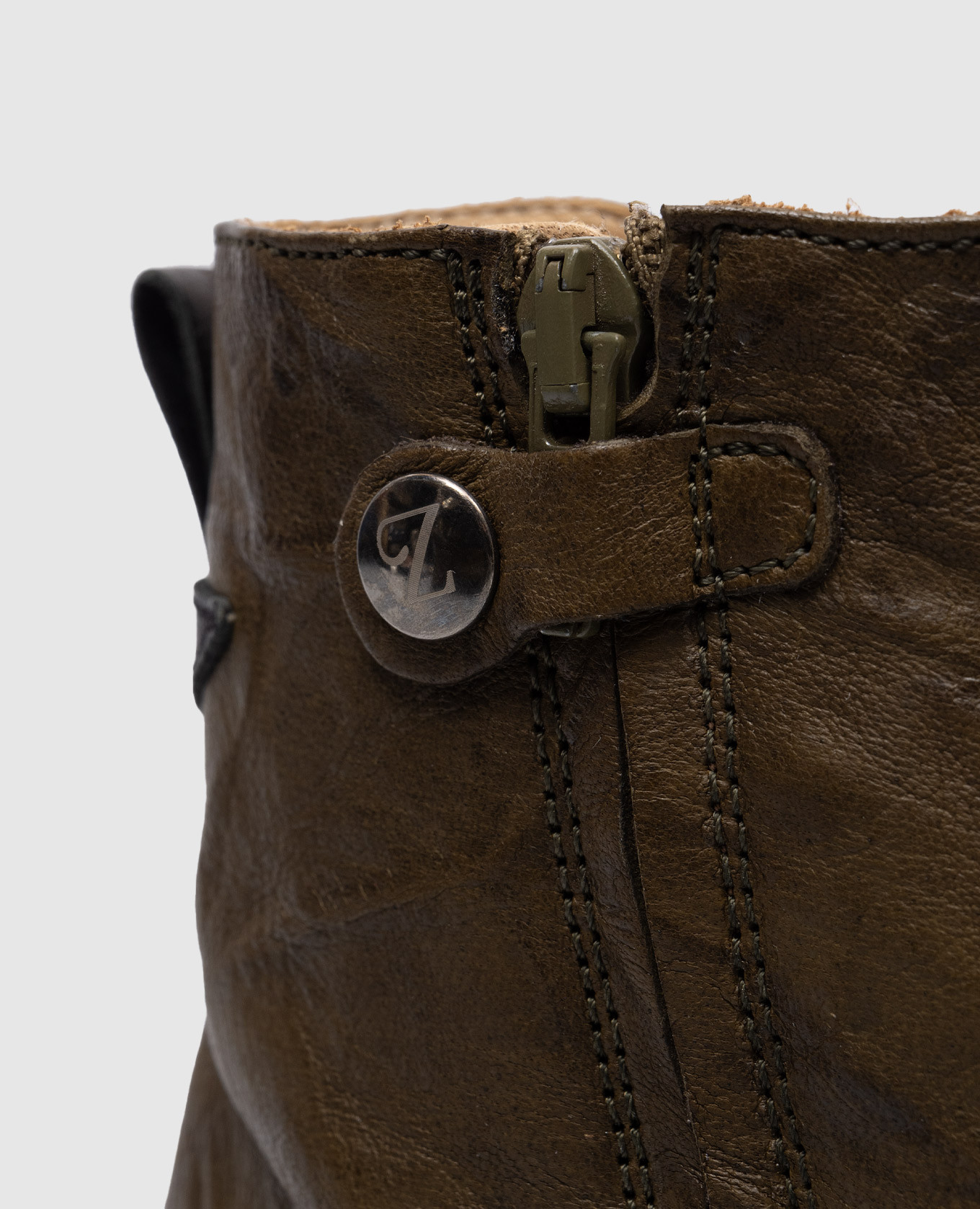 Children's brown leather shoes Zecchino D'oro 5