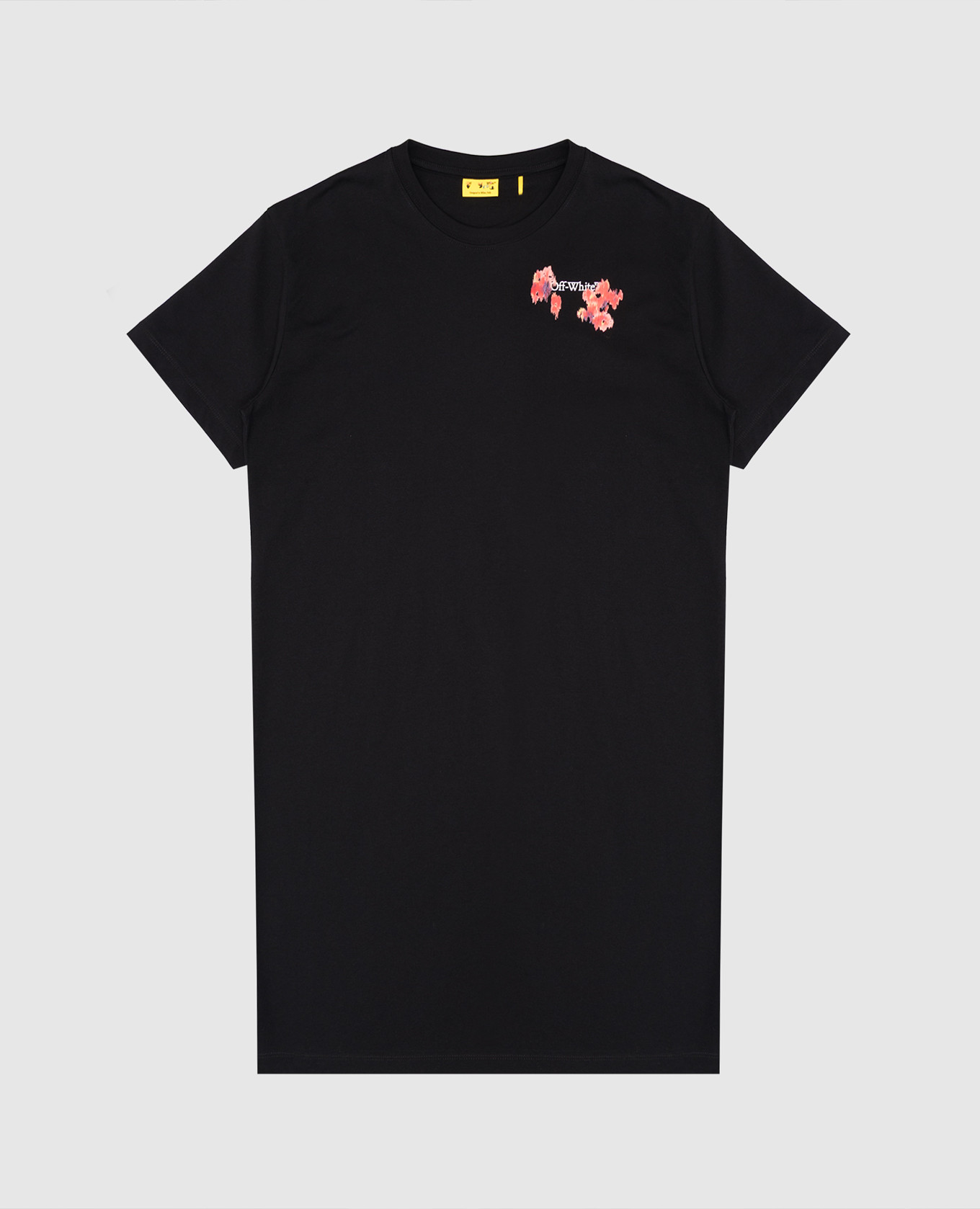 

Children's black dress with logo print Off-White