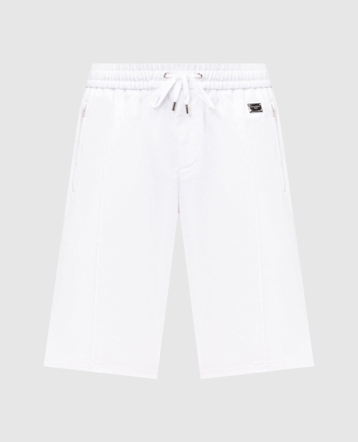 

White shorts with logo Dolce&Gabbana