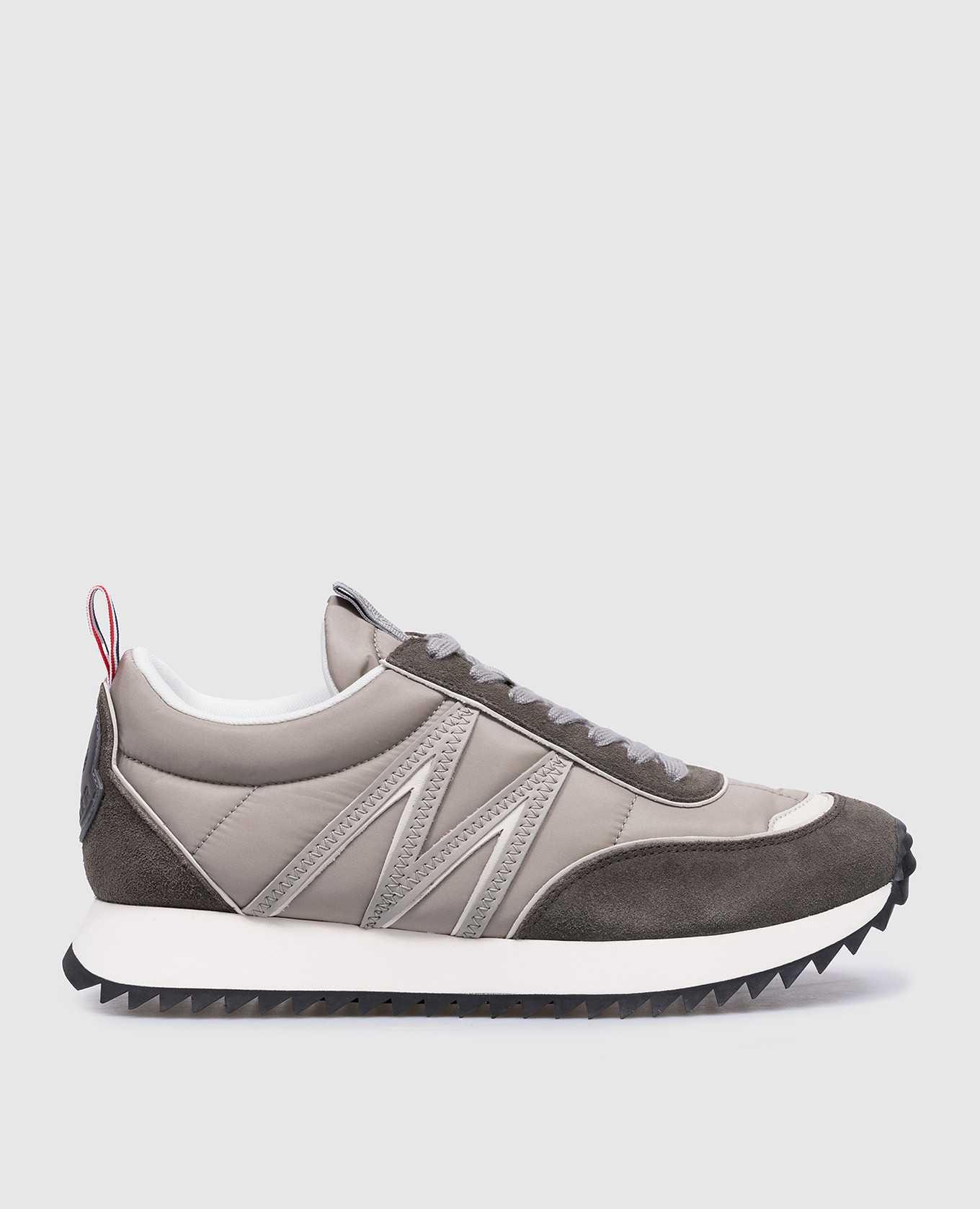 Pacey gray combination sneakers Moncler