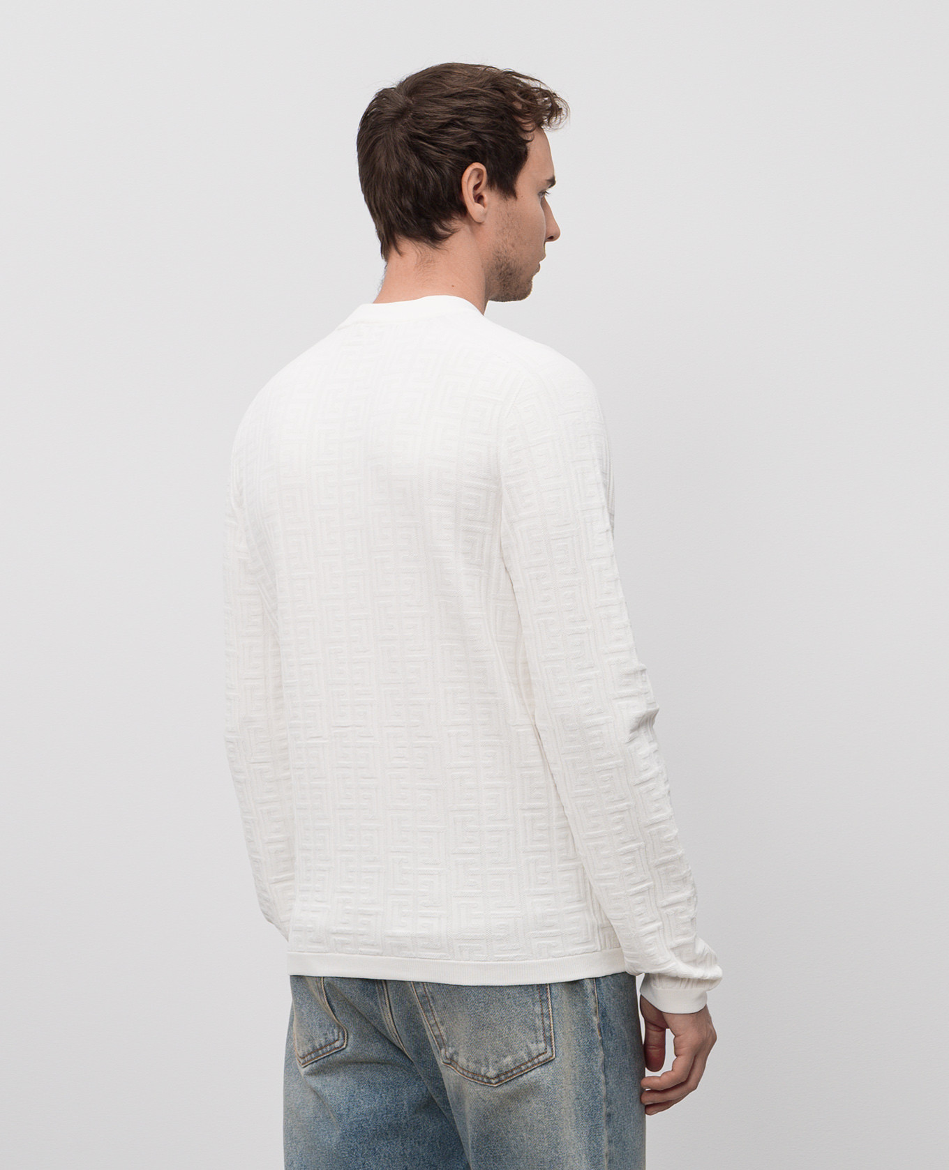 White jumper PB Labyrinth Balmain 4