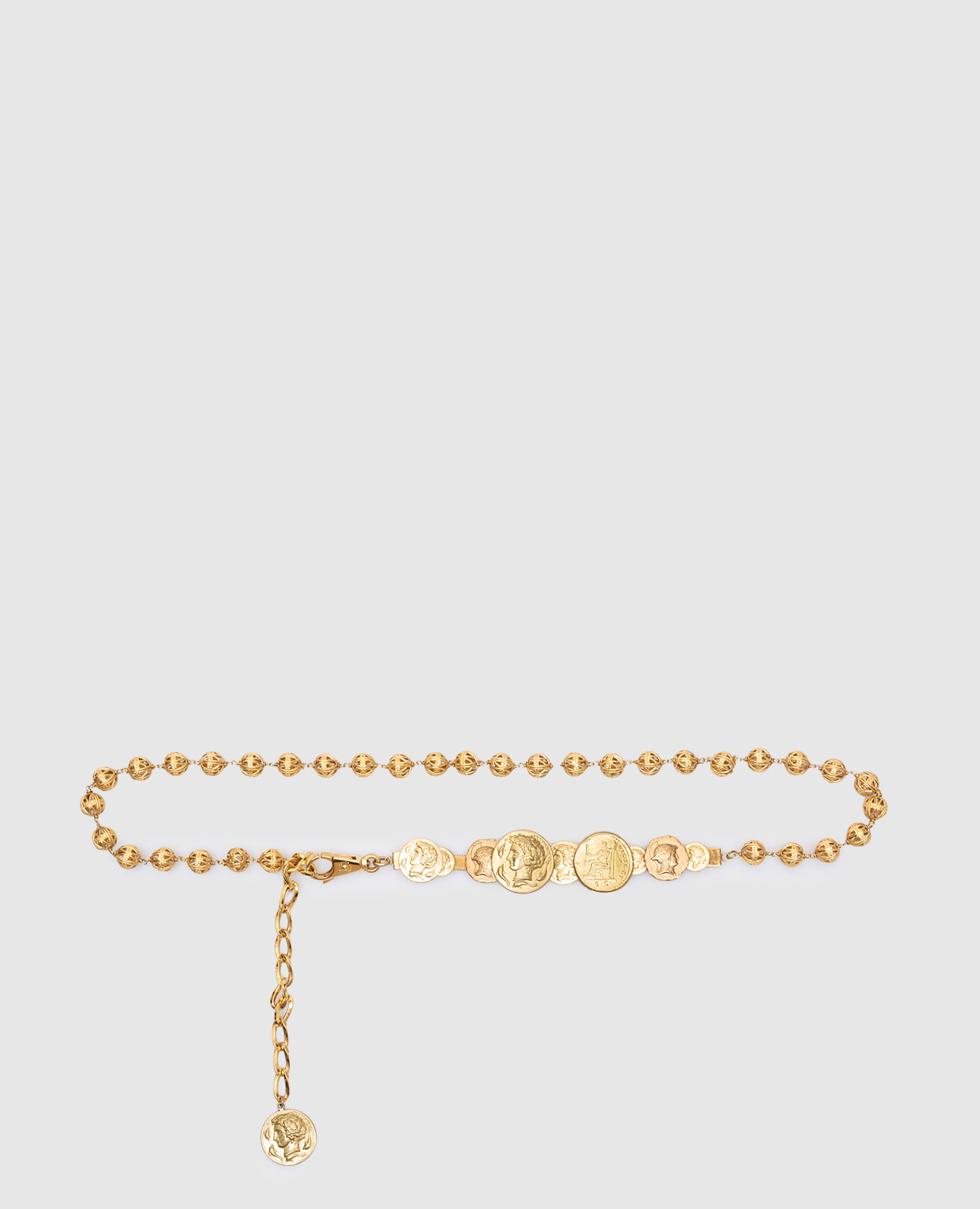 

Golden belt with coins Dolce&Gabbana, Золотистый