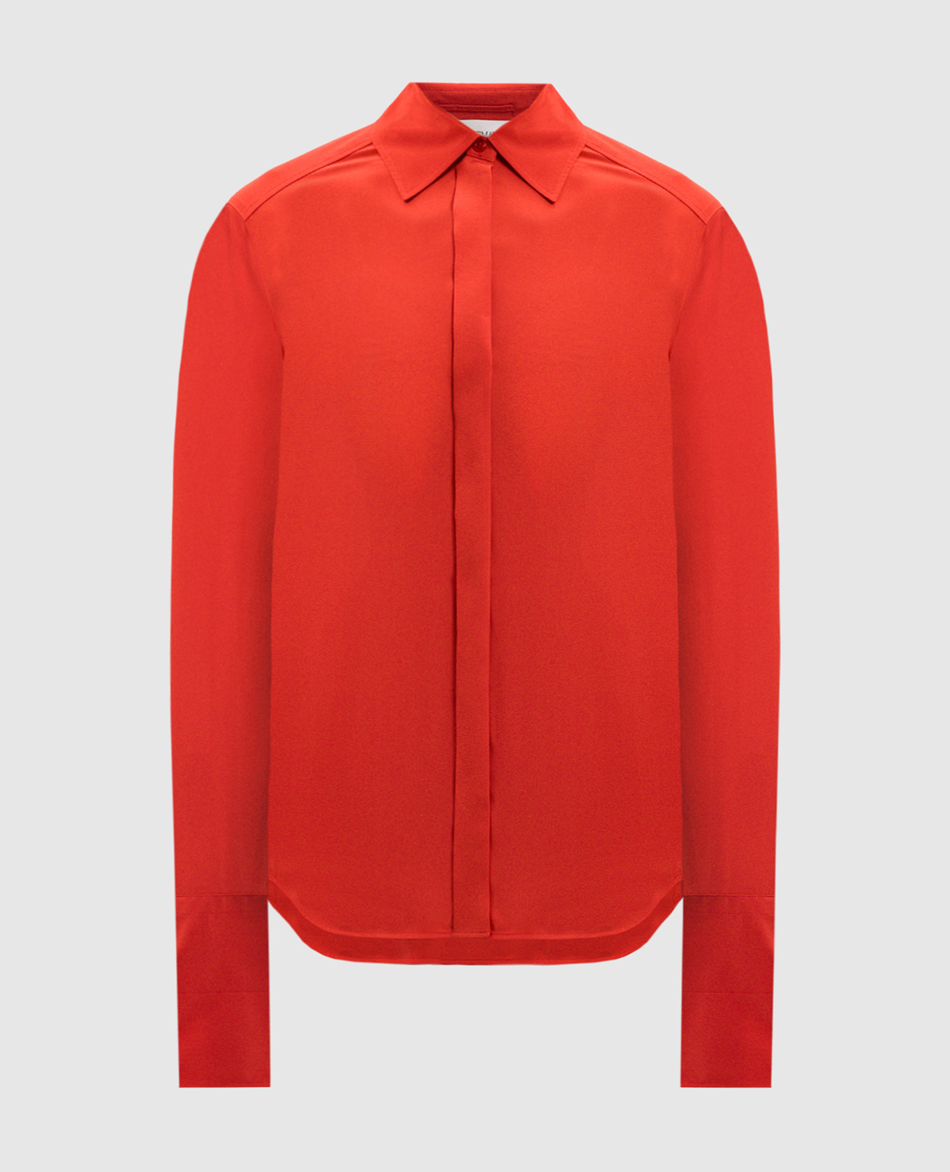 Red GEMONA silk blouse Max Mara Sportmax