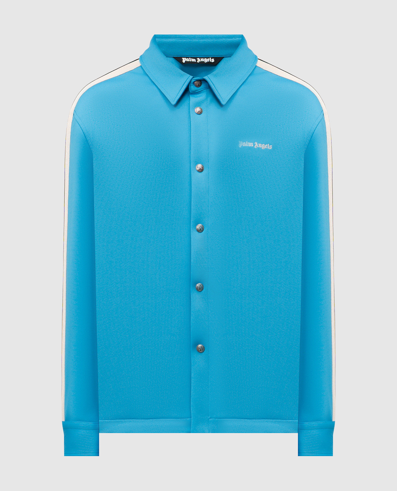 

Blue shirt with logo Palm Angels, Light blue