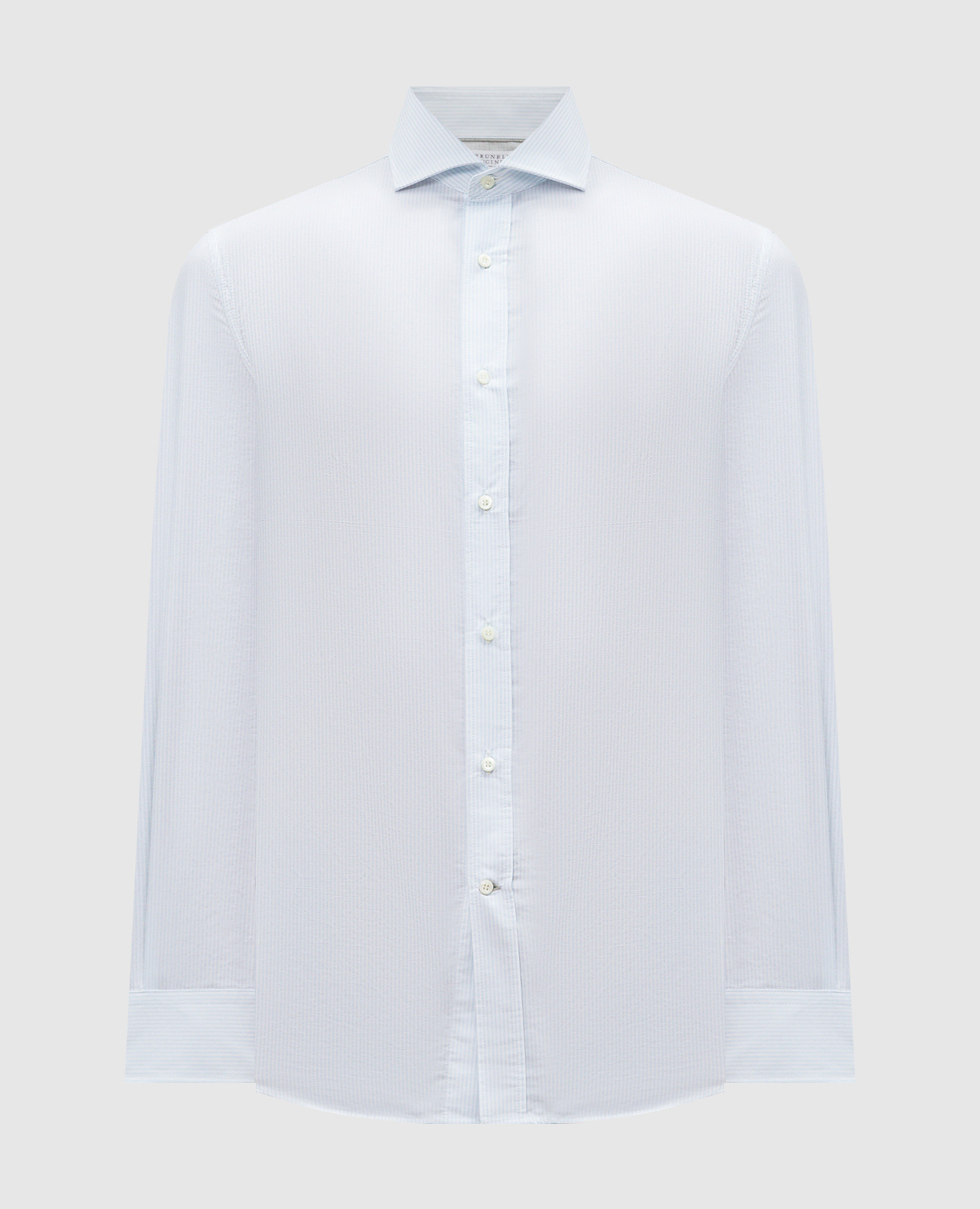 

Blue striped shirt Brunello Cucinelli, Light blue