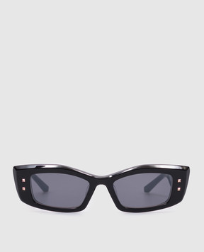 Valentino Black V-quattro sunglasses VLS109A52