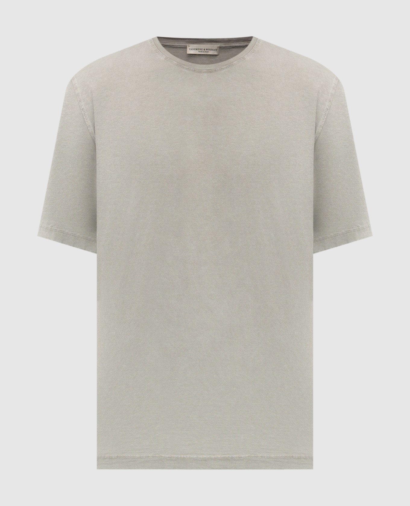 Khaki T-shirt Cashmere&Whiskey