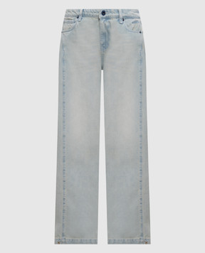 Solotre Blue jeans with logo M1D0191