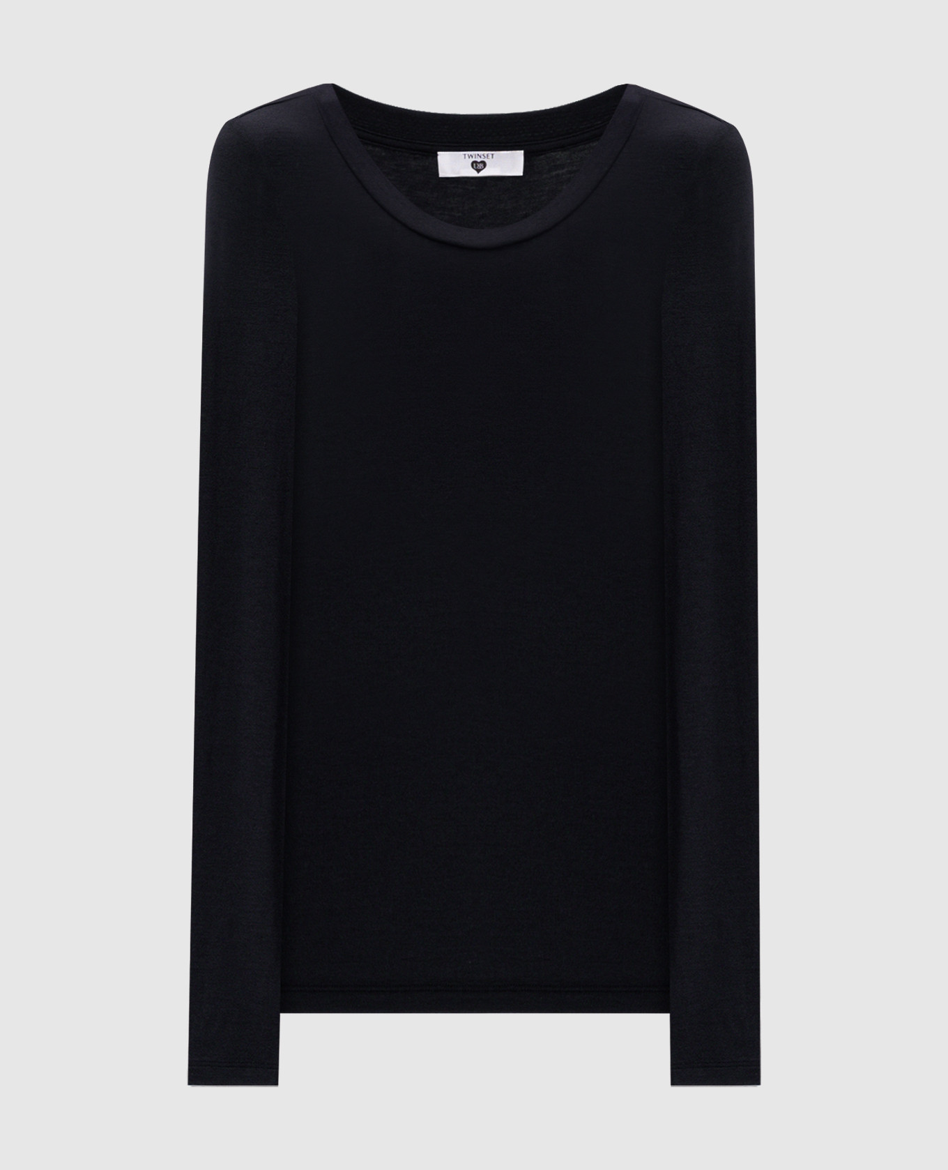

Black long sleeve with logo Twinset