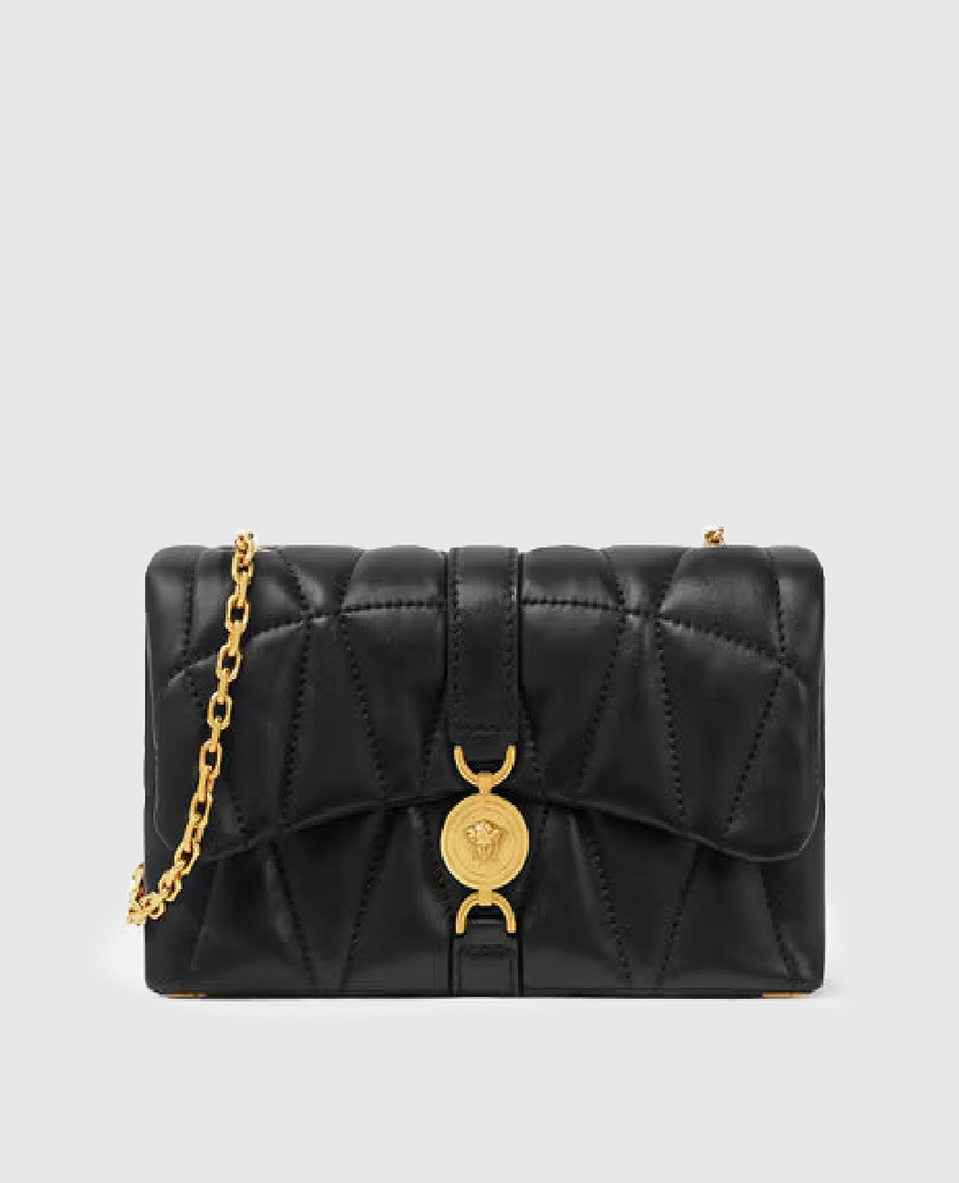 

Kleio black leather crossbody bag Versace