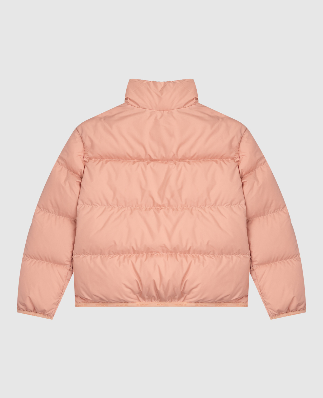 

Children's beige down jacket with logo patch Moncler ENFANT