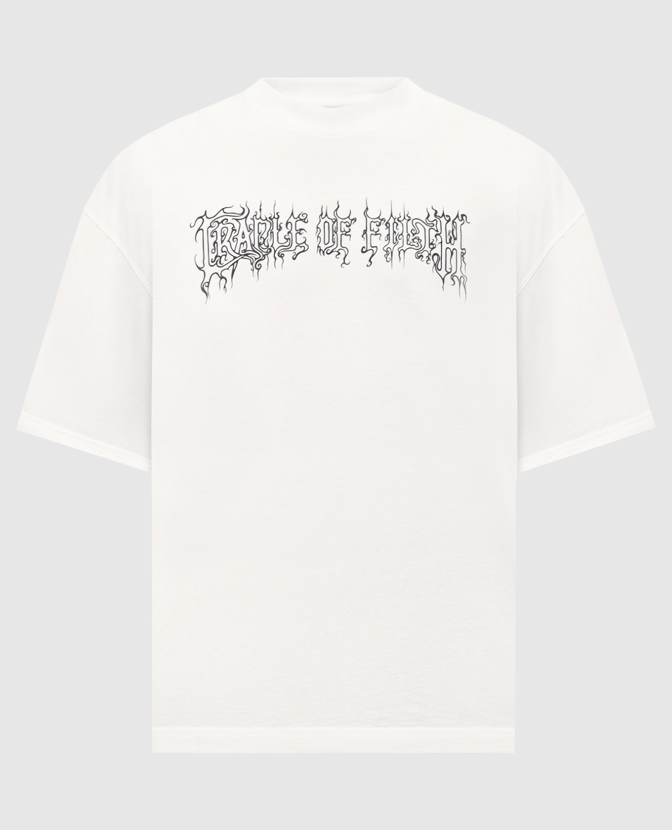 

White T-shirt with contrast print Vetements