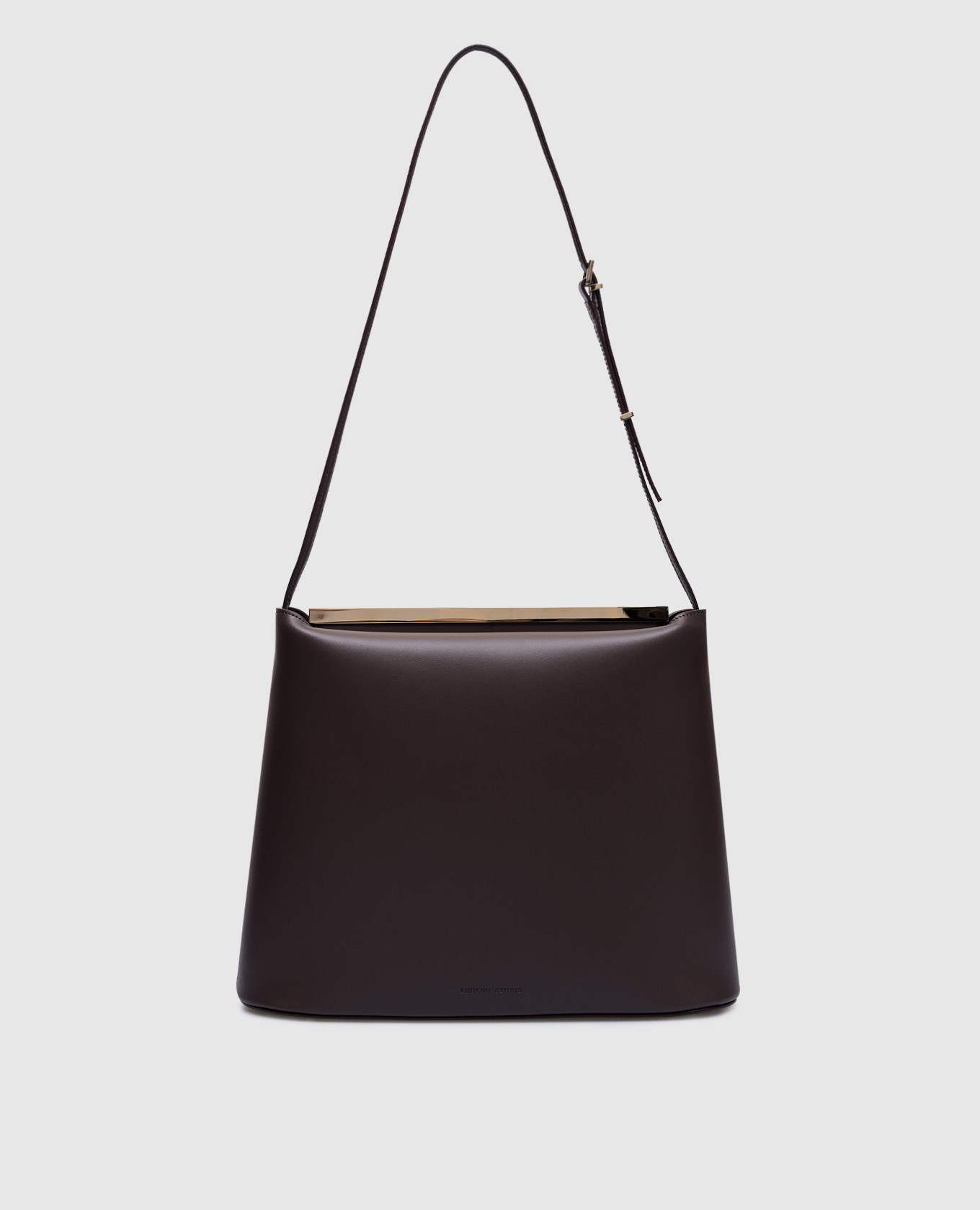 

Brown leather bag LINDA Lou Lou Studio