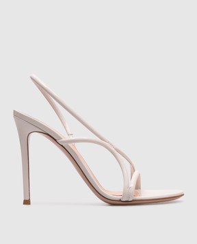 Gianvito Rossi Beige leather sandals G3249615RIC