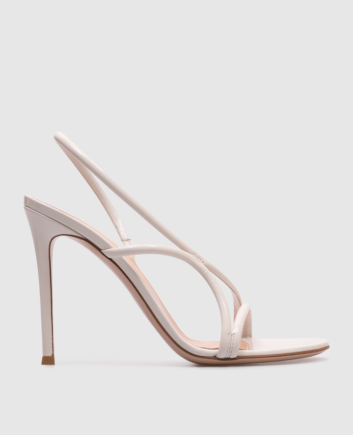 

Beige leather sandals Gianvito Rossi