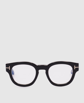 Tom Ford Black BLUE BLOCK glasses with logo engraving FT6028B