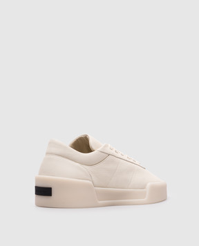 Fear of God Beige Aerobic Low nubuck sneakers FGE280101NUBm