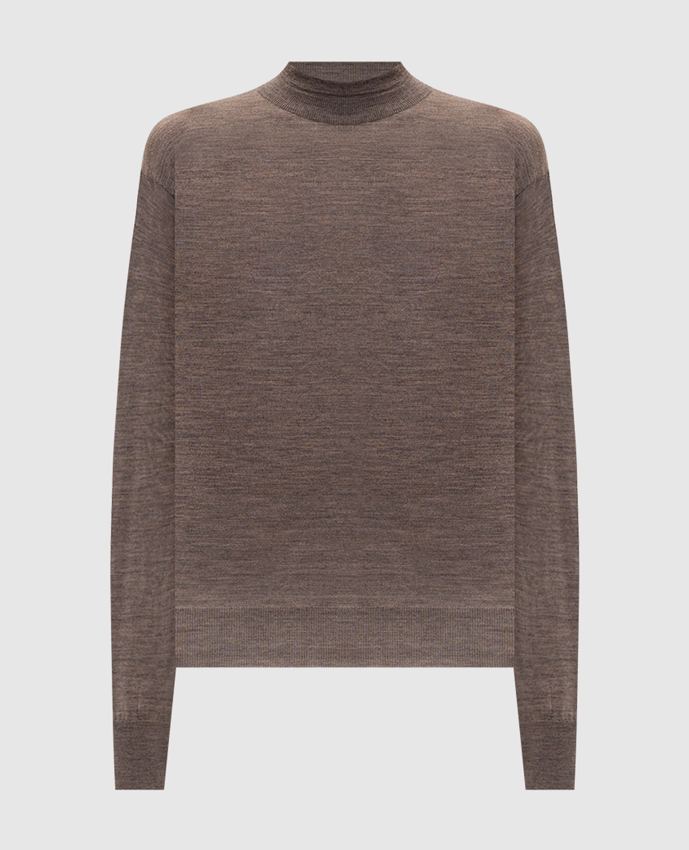 

Brown Amity Merino Wool Jumper John Smedley