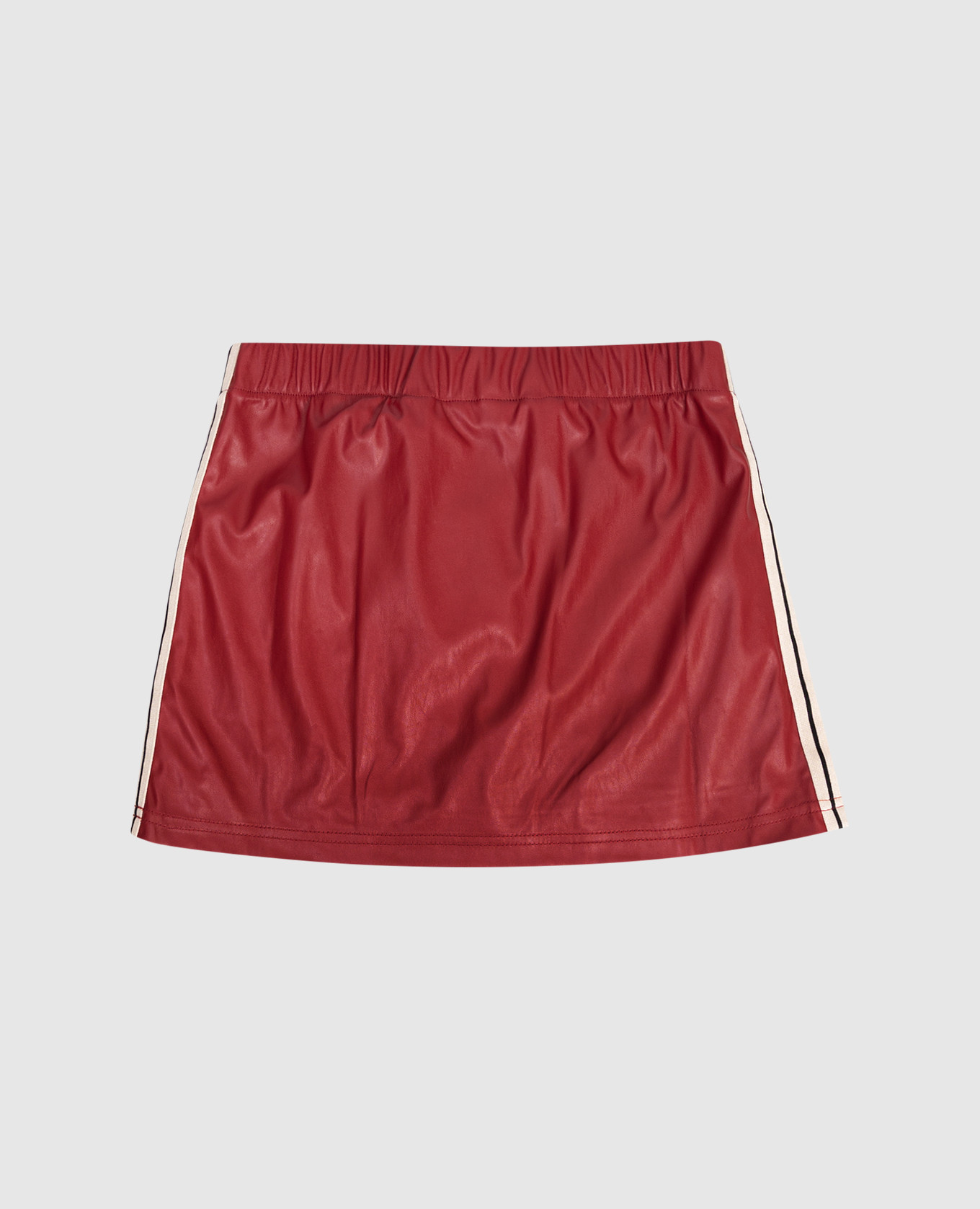 Children's red skirt with logo Palm Angels 2