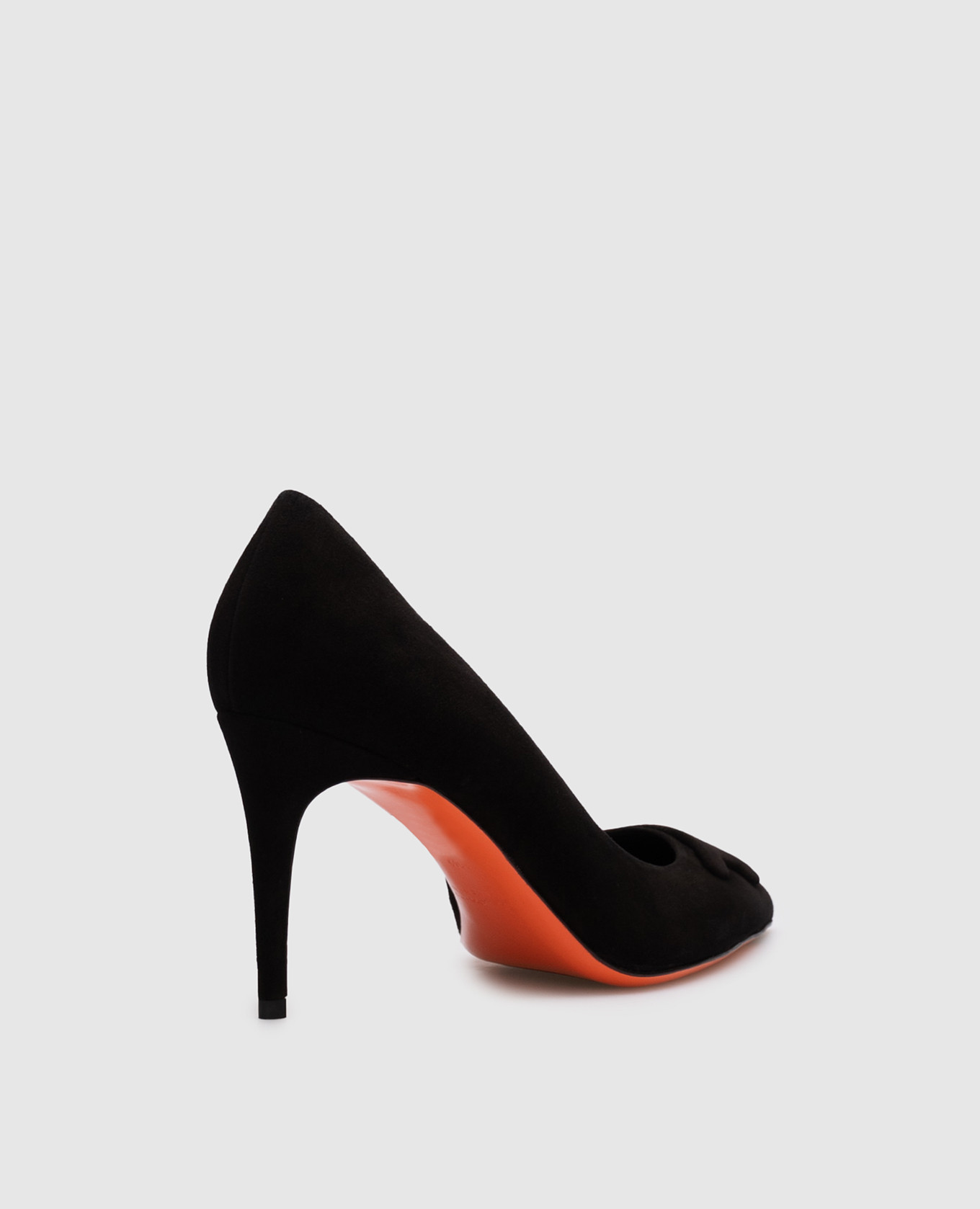 

Black suede shoes Santoni