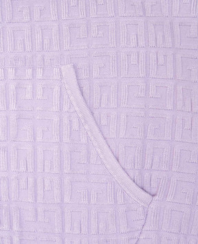 Givenchy Children's purple sports jacket with 4G monogram pattern H30412612