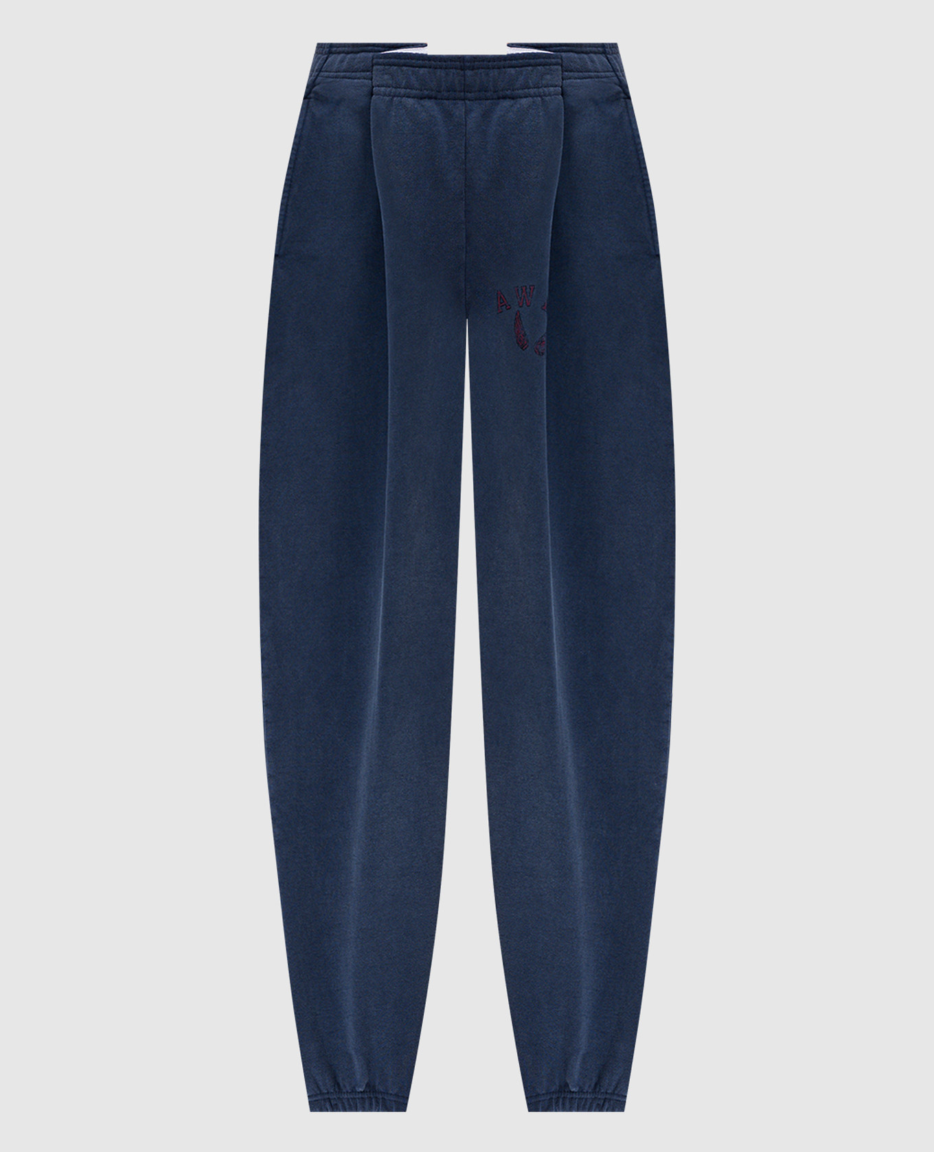 

Blue joggers with monogram logo Alexander Wang