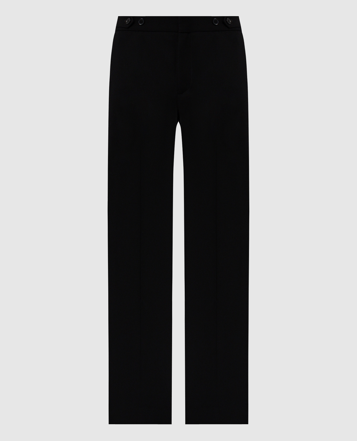 

Black wool trousers with logo embroidery Off-White