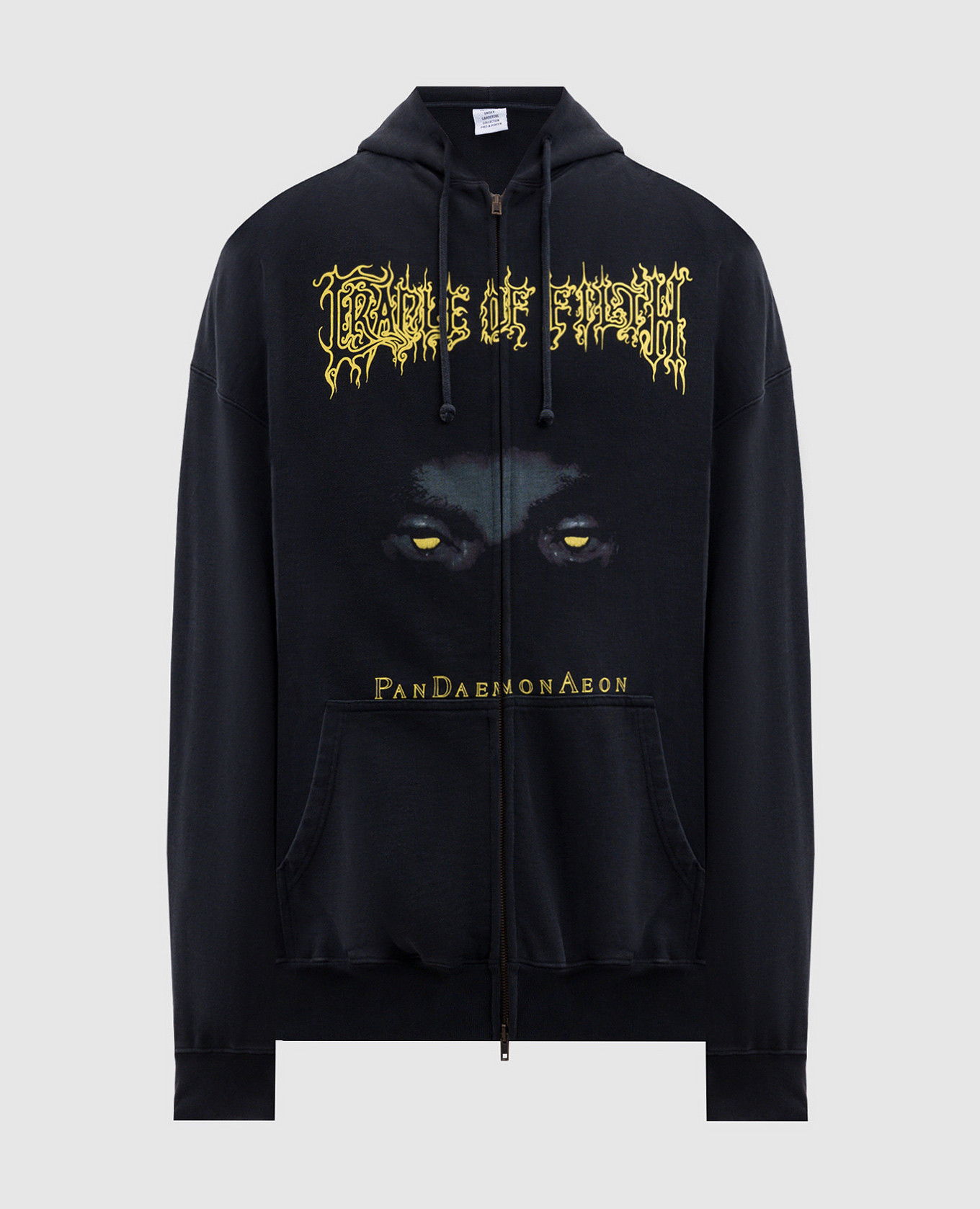 

Black sports jacket with print Vetements