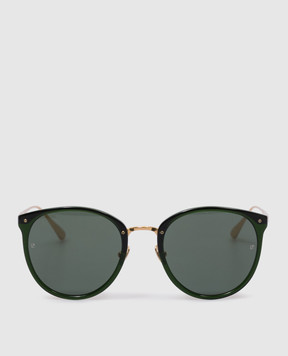 Linda Farrow Occhiali da sole Calthorpe Green LFL251C100