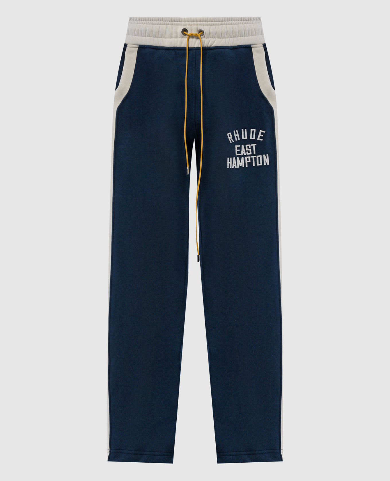 

East Hampton logo embroidered sweatpants in blue Rhude