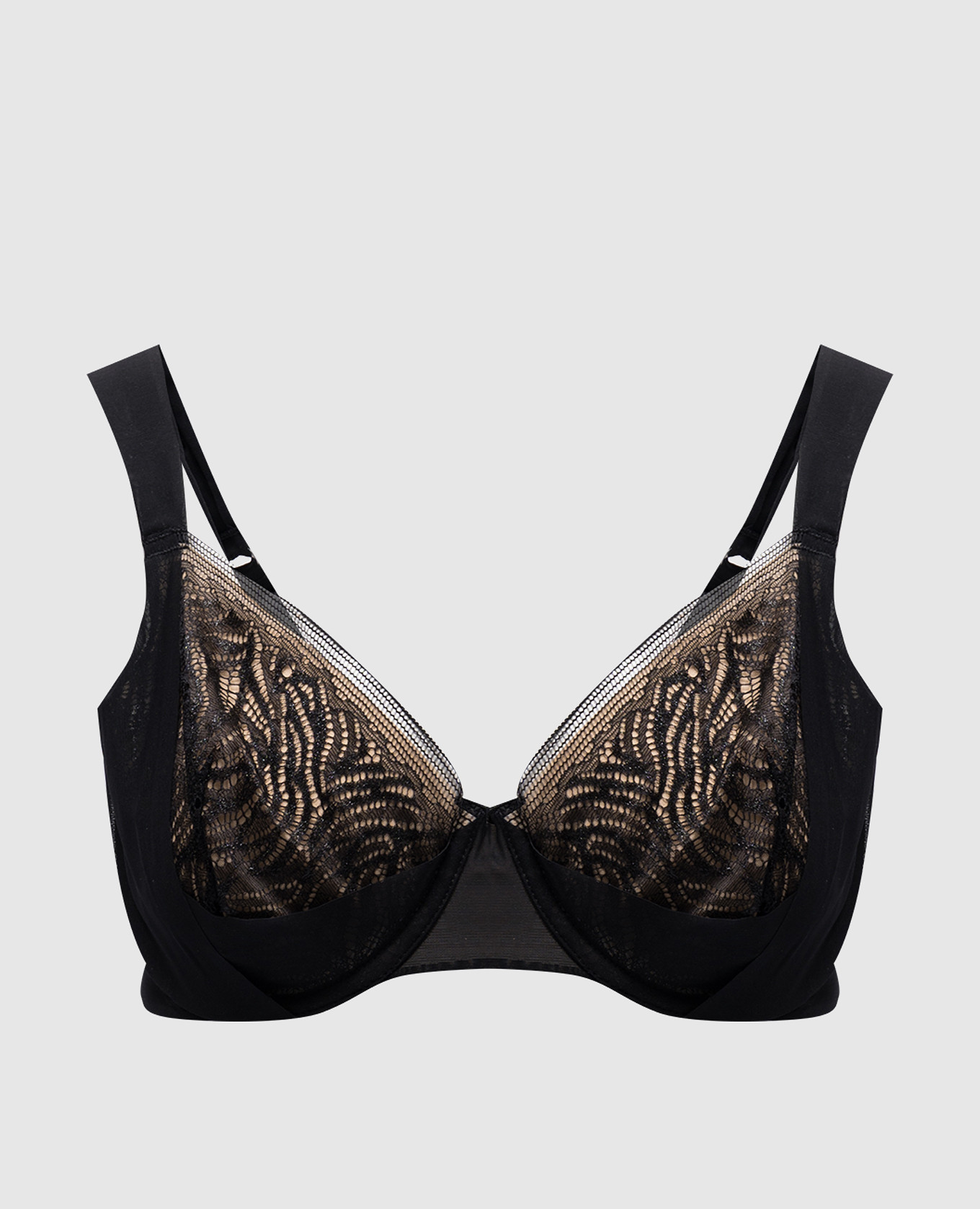 

Black bodice with lace Wolford