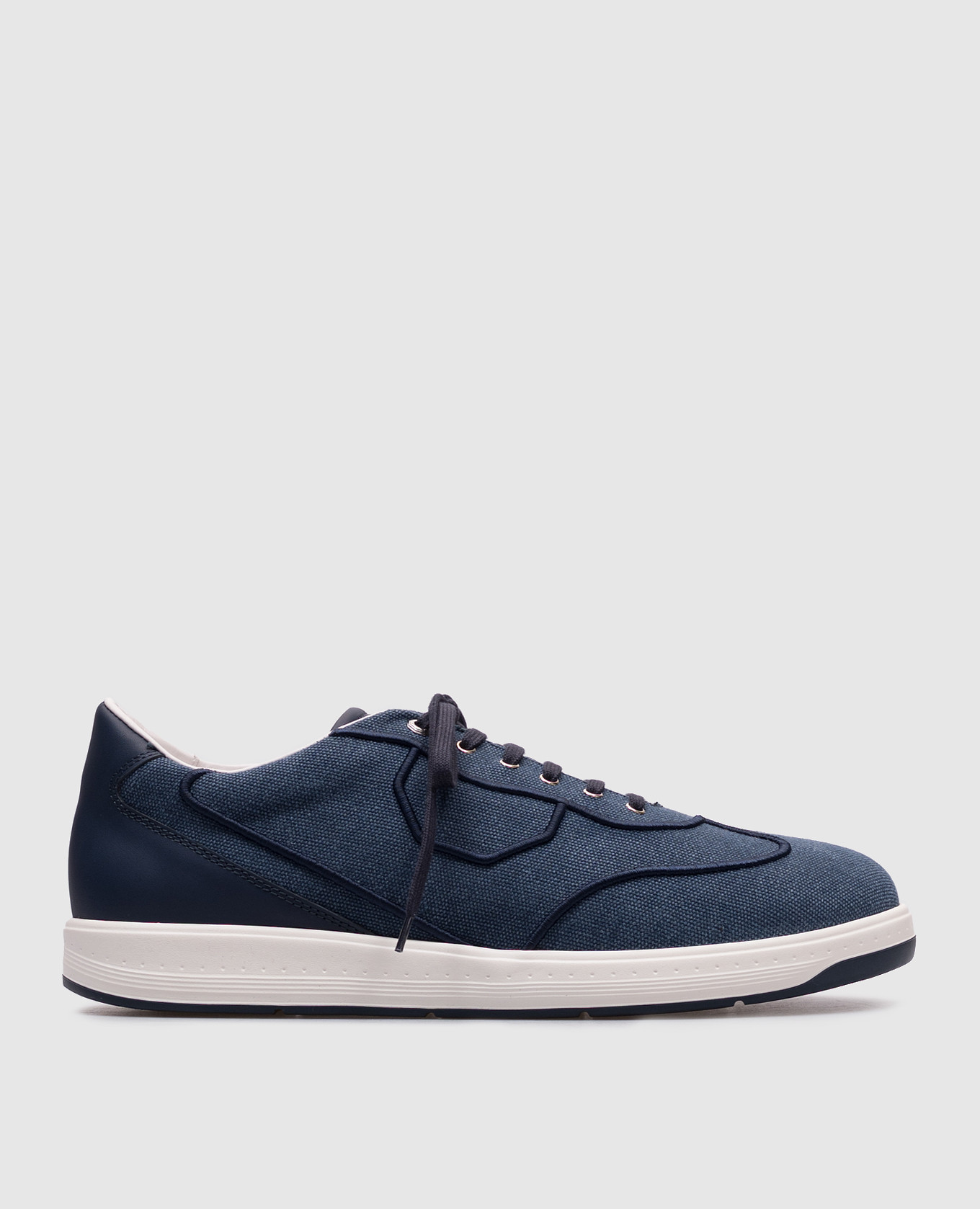 

Blue sneakers with logo Stefano Ricci
