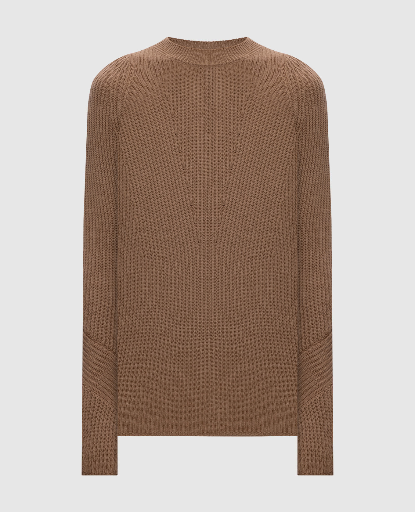 Brown MOLVENO wool sweater Max Mara