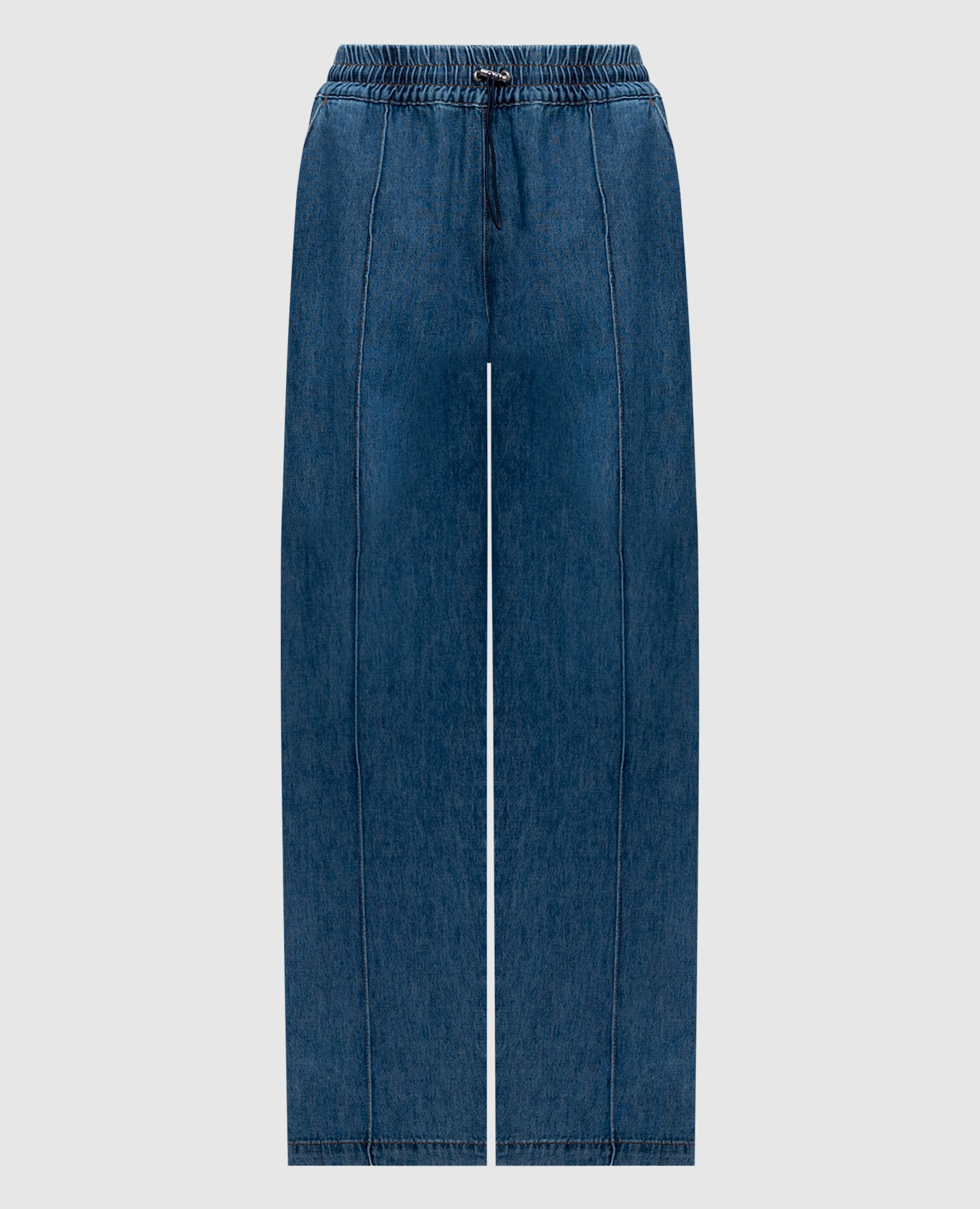 

Blue jeans with logo patch Simkhai