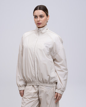 Alexander Wang Beige sports jacket with logo UWC2252059