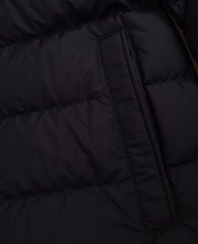 Moncler ENFANT Children's blue down jacket with logo K29541A00004597YW6