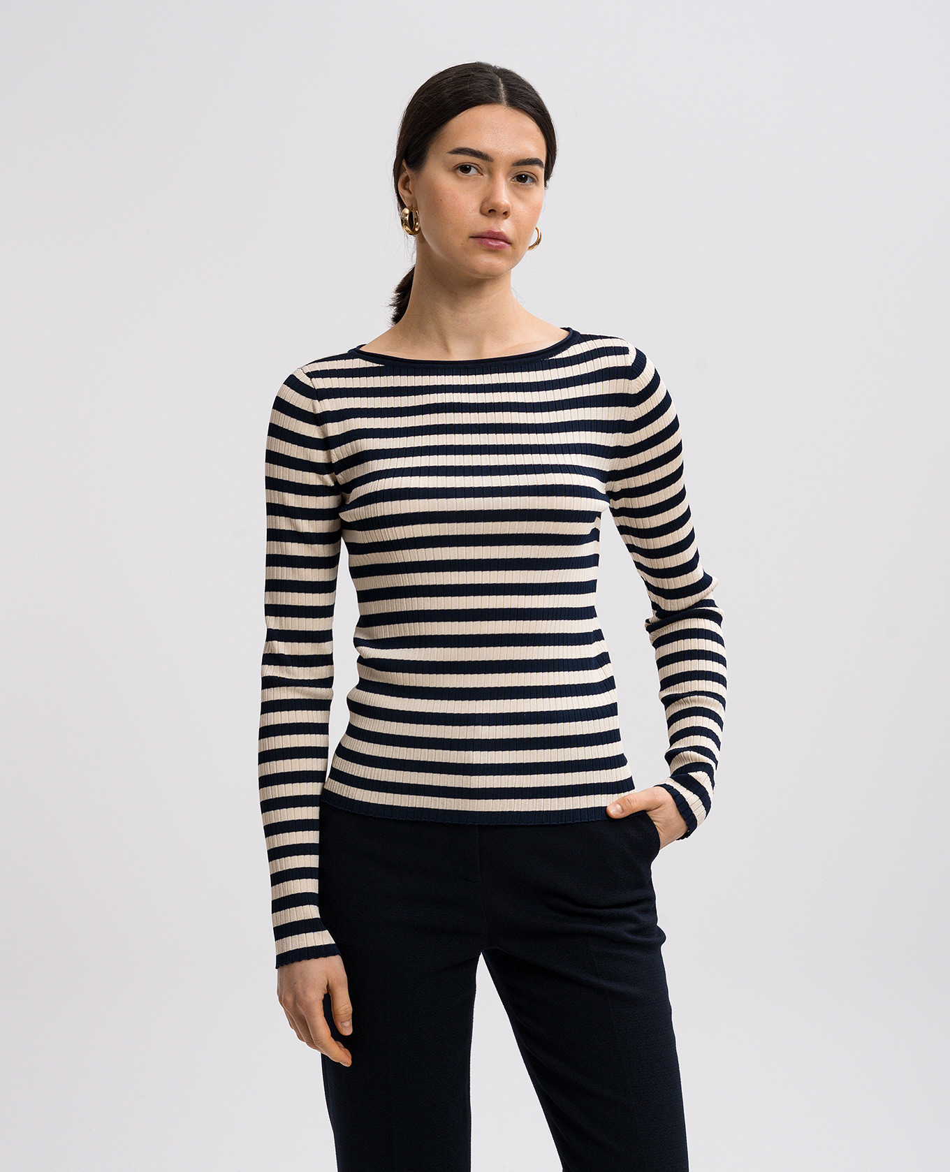 

Blue striped longsleeve Twinset