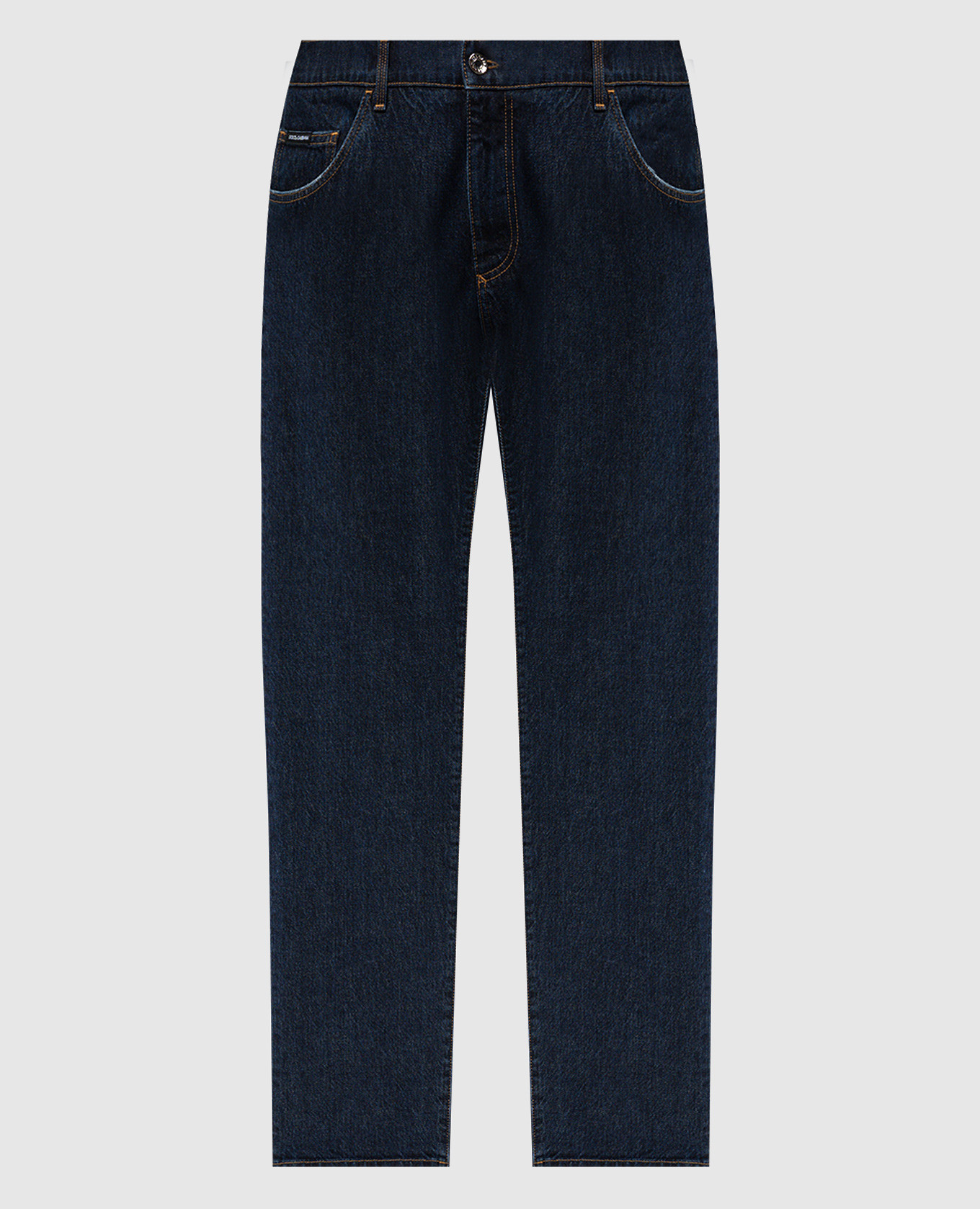 

Blue jeans with embossed logo Dolce&Gabbana