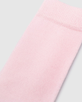 Story Loris Baby pink socks with cashmere, silk and wool 03875H79