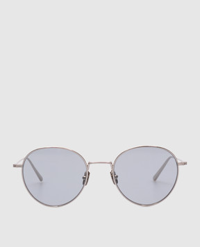 Toteme Silver sunglasses with logo 242WAE1087EC0009