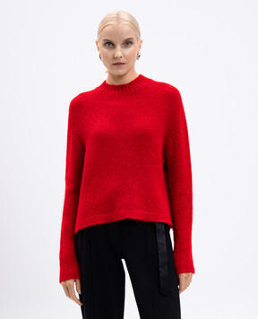 Twinset Red alpaca wool sweater 252TT3136