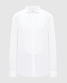 Brunello Cucinelli White shirt with a pattern MR620S1887