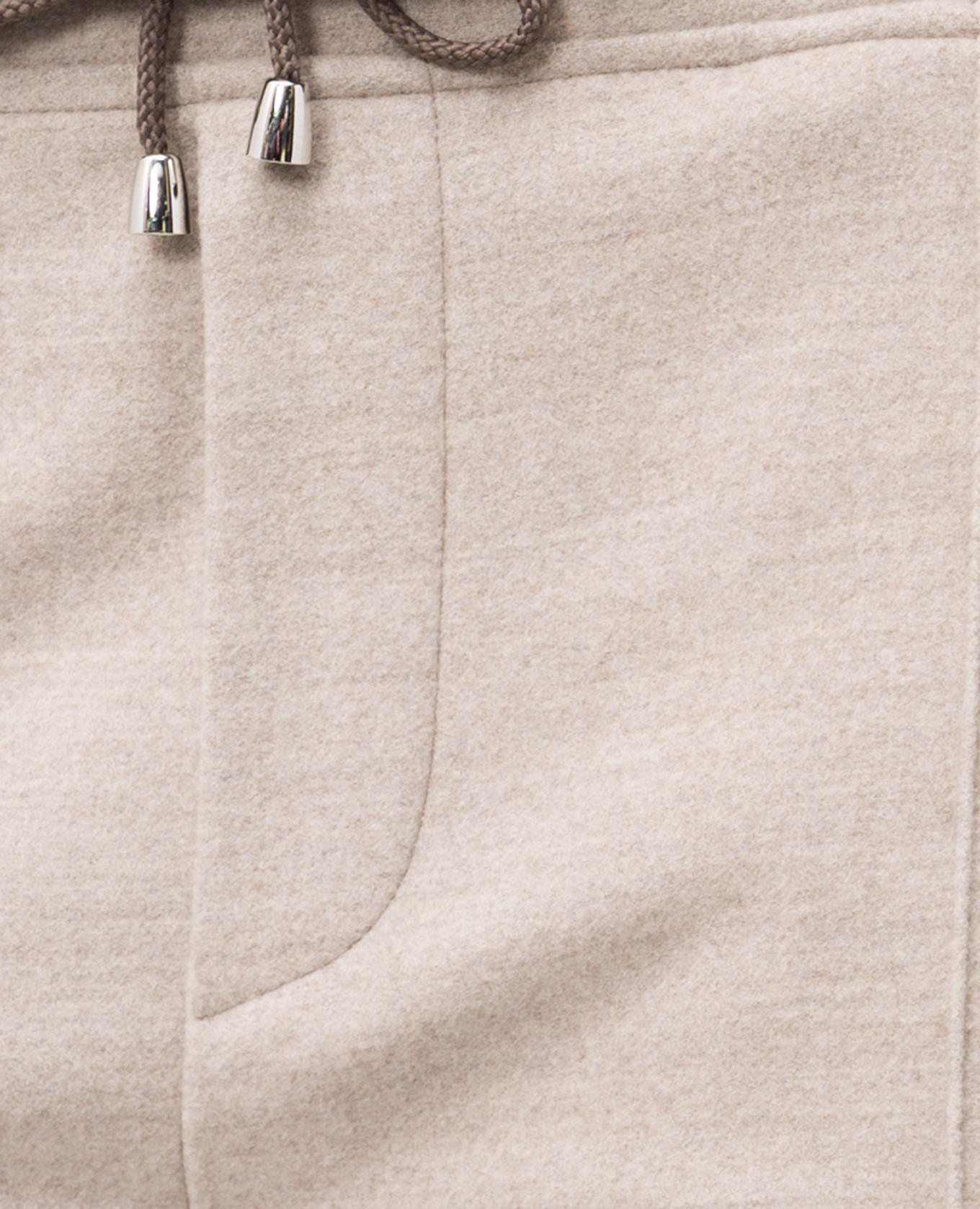 

Beige wool sweatpants Doriani Cashmere