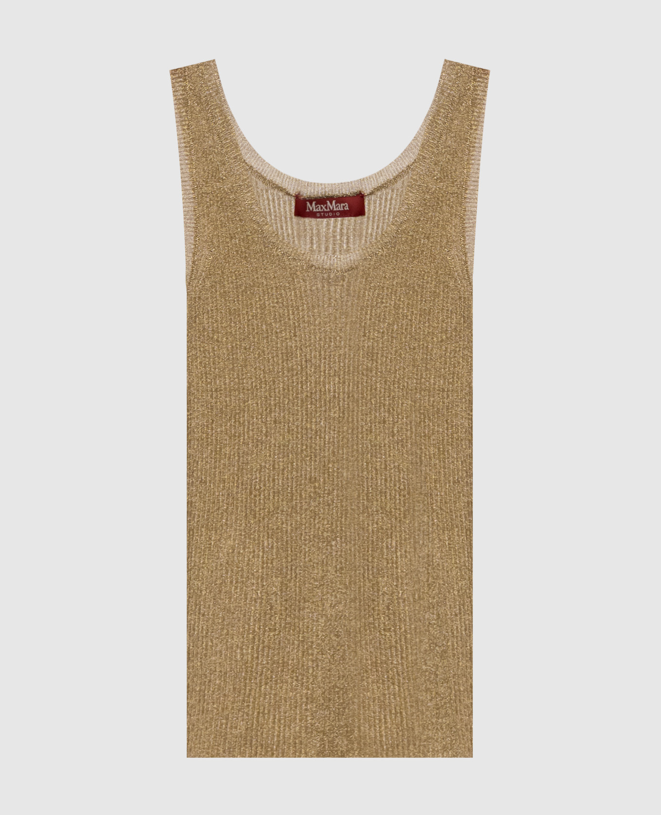 

Beige HARDY top with lurex Max Mara