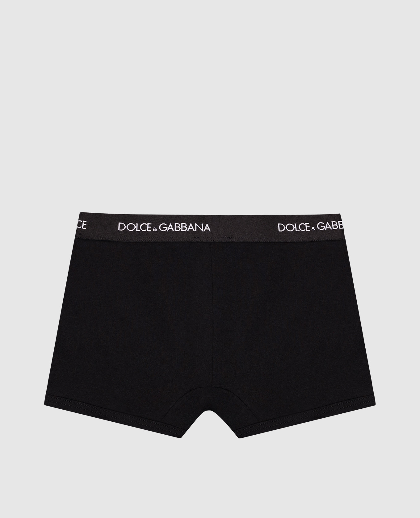 

Children's set of black boxer briefs with a logo Dolce&Gabbana