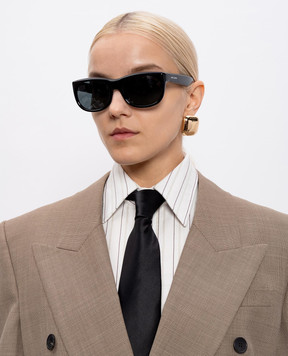 Saint Laurent Black sunglasses with logo 832547Y9956