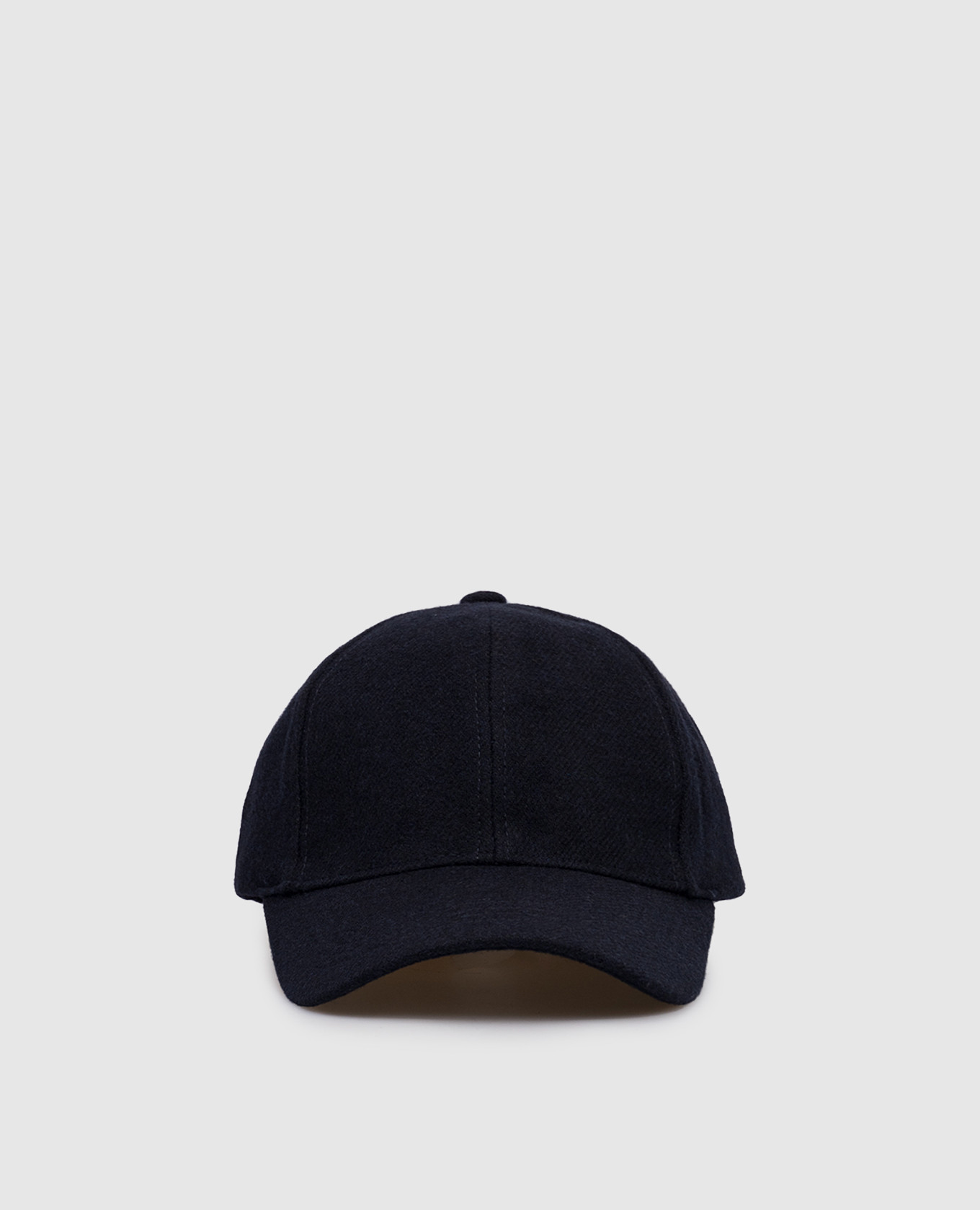 

Blue wool cap with logo embroidery Woolrich