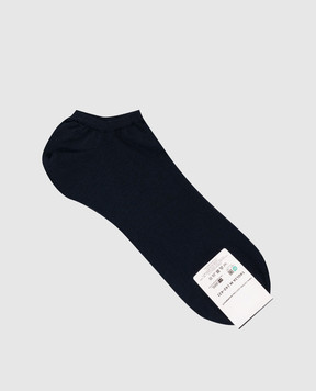 RiminiVeste Blue Chiffon mini socks CHIFFONMINI