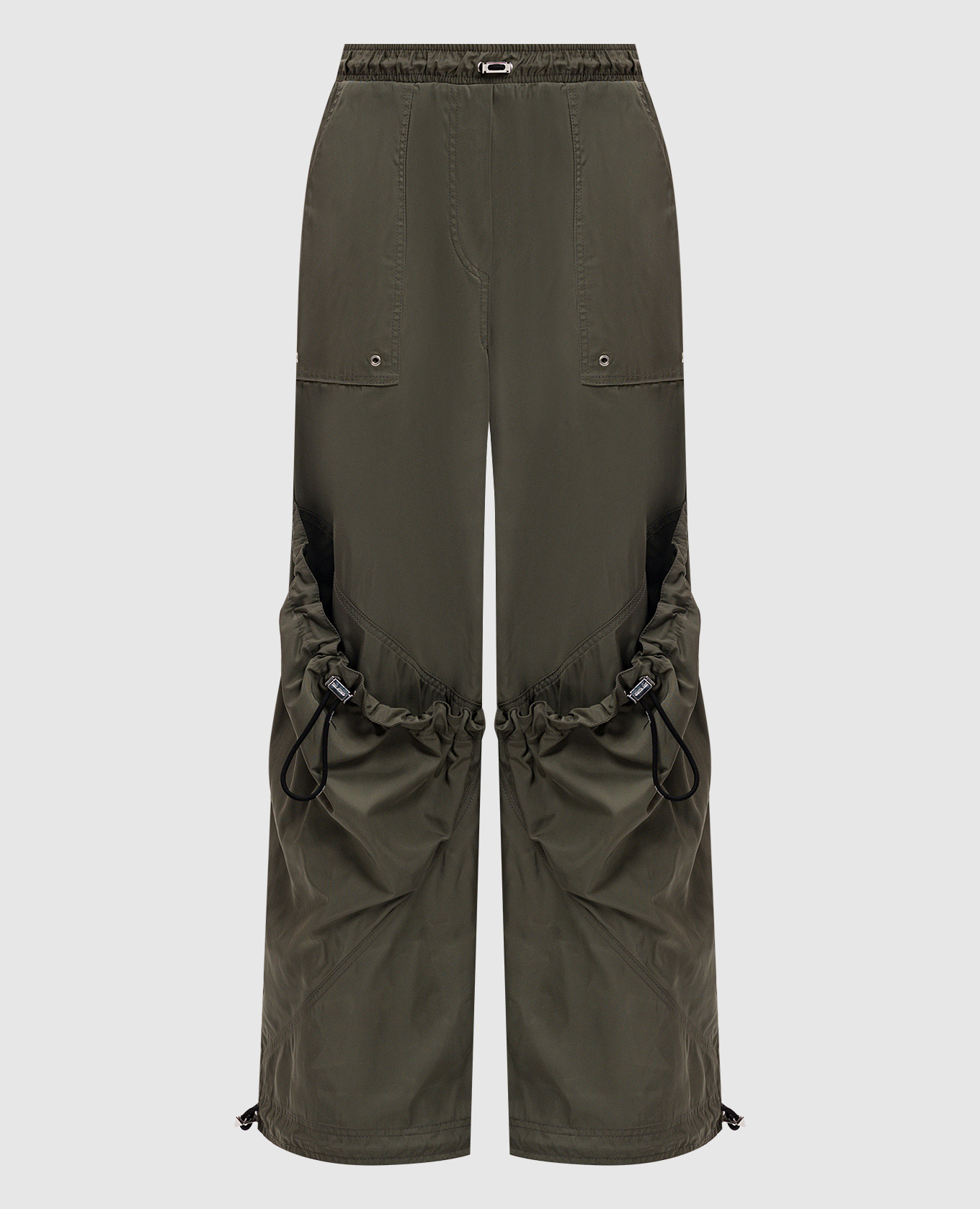 

Khaki cargo pants The Attico