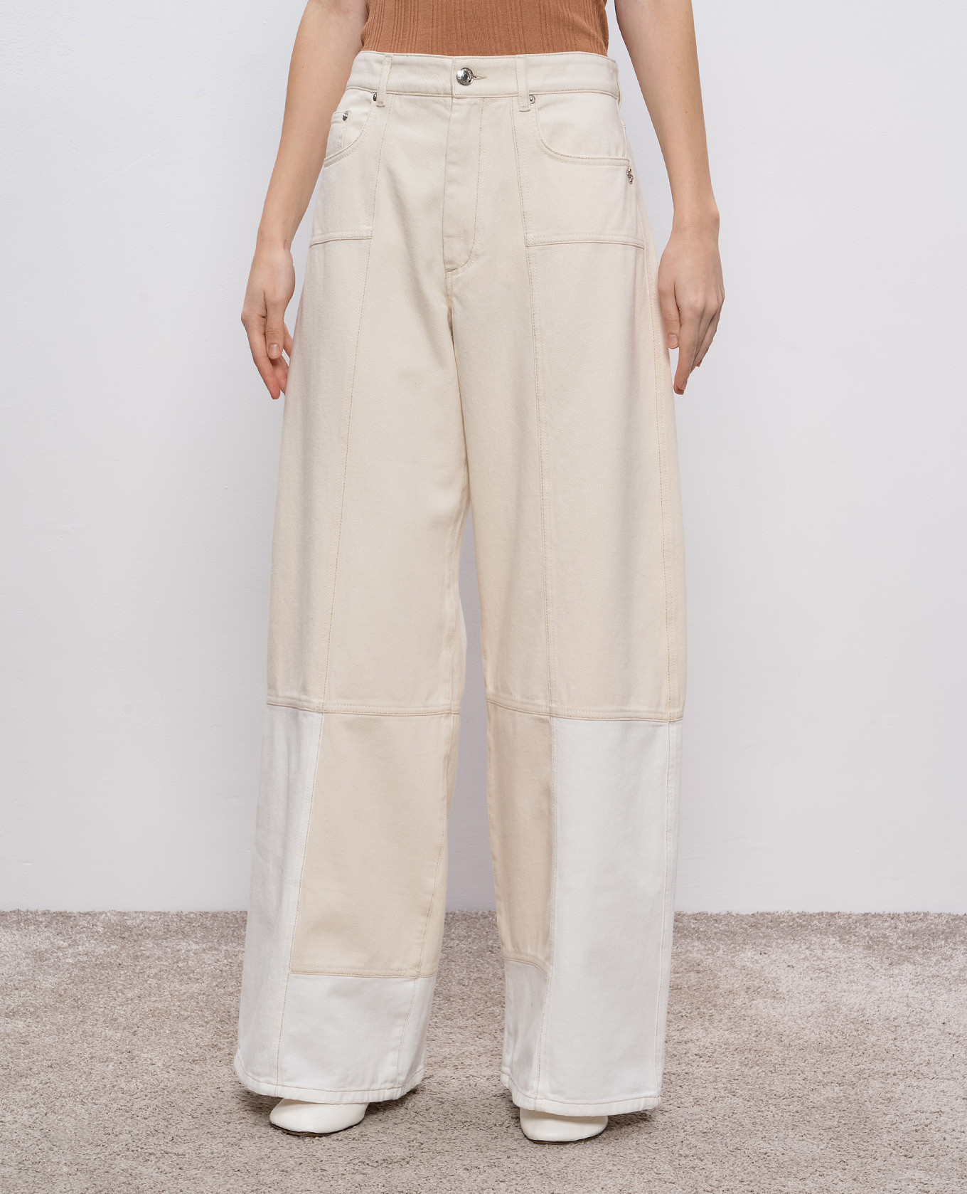 

Beige jeans ETUANIA Max Mara Sportmax